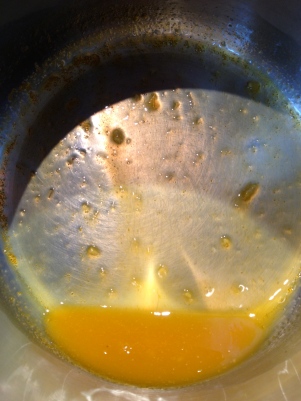 Reducing the orange juice to 2 teaspoons