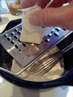 Grating in the butter
